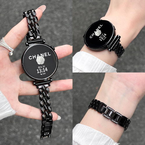 适用oppox2mini表带金属滴胶三珠