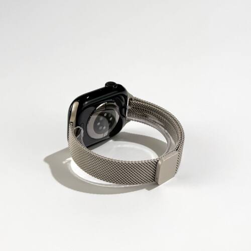 iwatchs11表带夏天金属磁吸表链