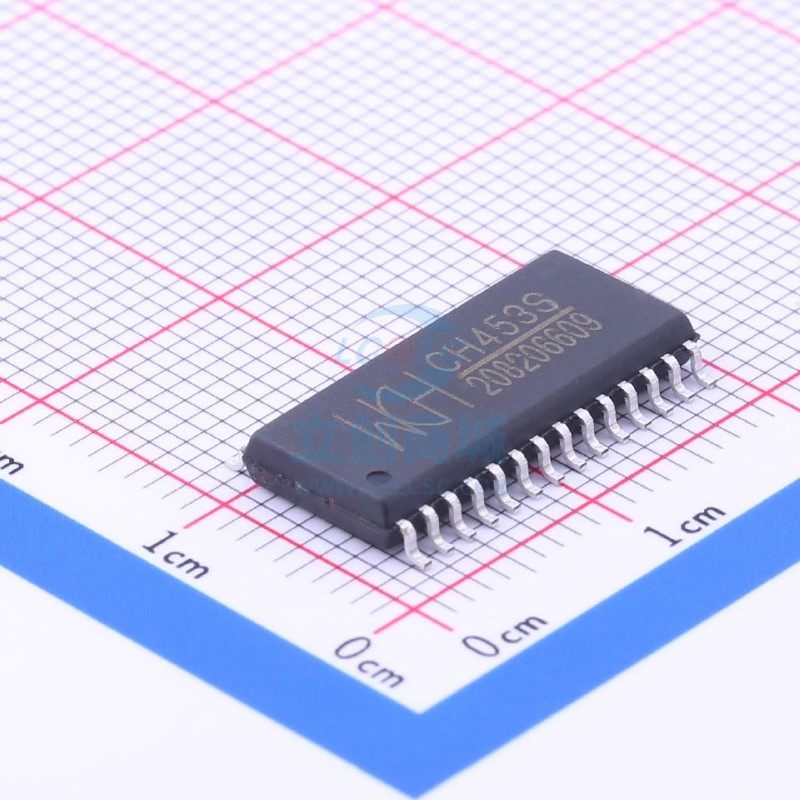 LED显示驱动 CH453S SOP-28_300mil WCH(南京沁恒)