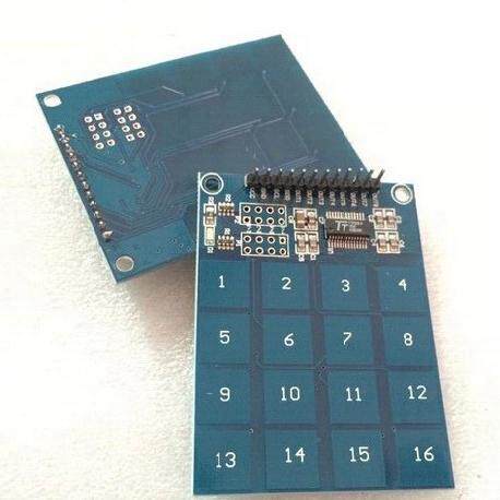 TTP229 16路 电容式 触摸开关 数字触摸传感器模块 兼容arduino