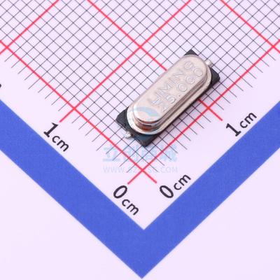 无源晶振 49SSMD-25.00-30-10-10/B HC-49S-SMD-2P LIMING(利明)