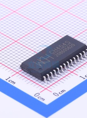 LED显示驱动 CH454S SOP-28_300mil WCH(南京沁恒)