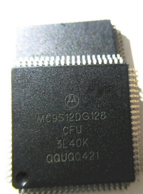 MC9S12DG128CFUE 1L59W 奥迪A6L转向柱电脑J518易损CPU芯片 80脚