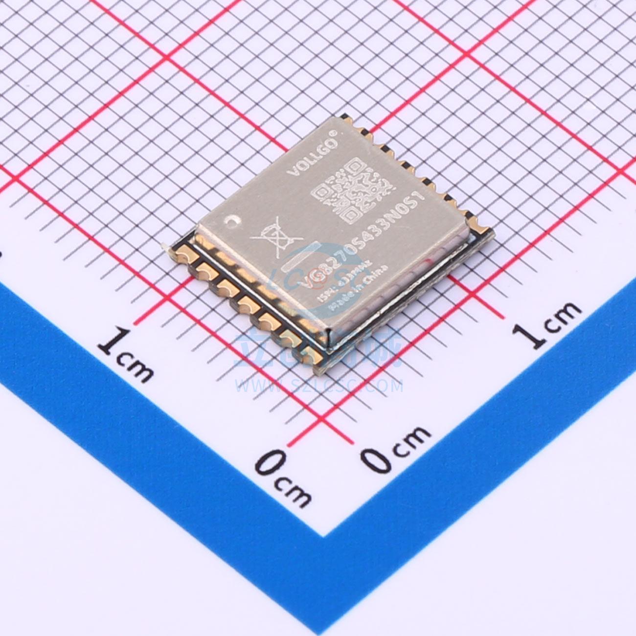 射频模块 VG8270S433N0S1 SMD,11.5x10mm Vollgo(沃进)