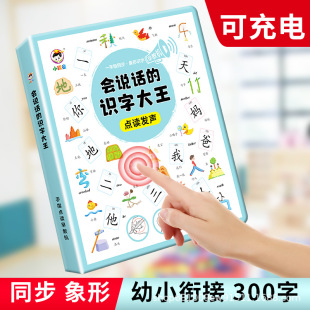 象形识字手指点读发声宝宝早教识字宝宝认汉字神器早教机 会说话