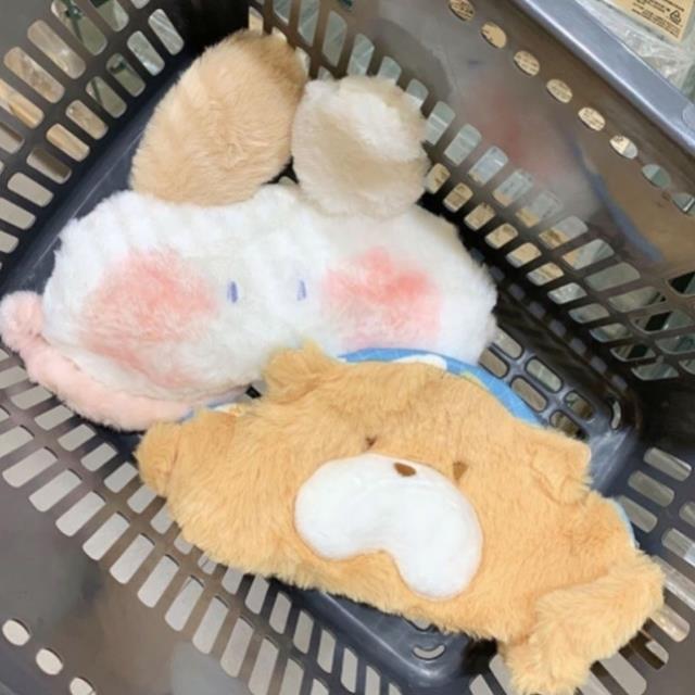 兔子眼罩冬天眼罩冬天毛绒冬天睡觉眼罩可爱卡通情侣睡眠眼罩遮光