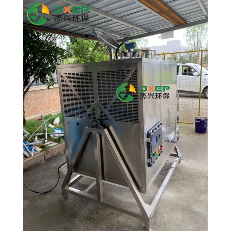 杰兴防爆全自动溶剂回收机厂家NMP丁丙酮稀料酒精碳氢二甲苯乙脂