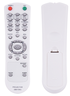 金适用SHARP夏普投影仪机遥控器GB100WJ GB015WJ XG-FN8A XG-FW800A E2510SA MX-435 XR-N850SA/D255XA遥控板