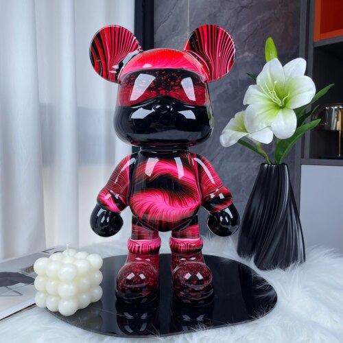 暴力熊摆件存钱罐装饰品