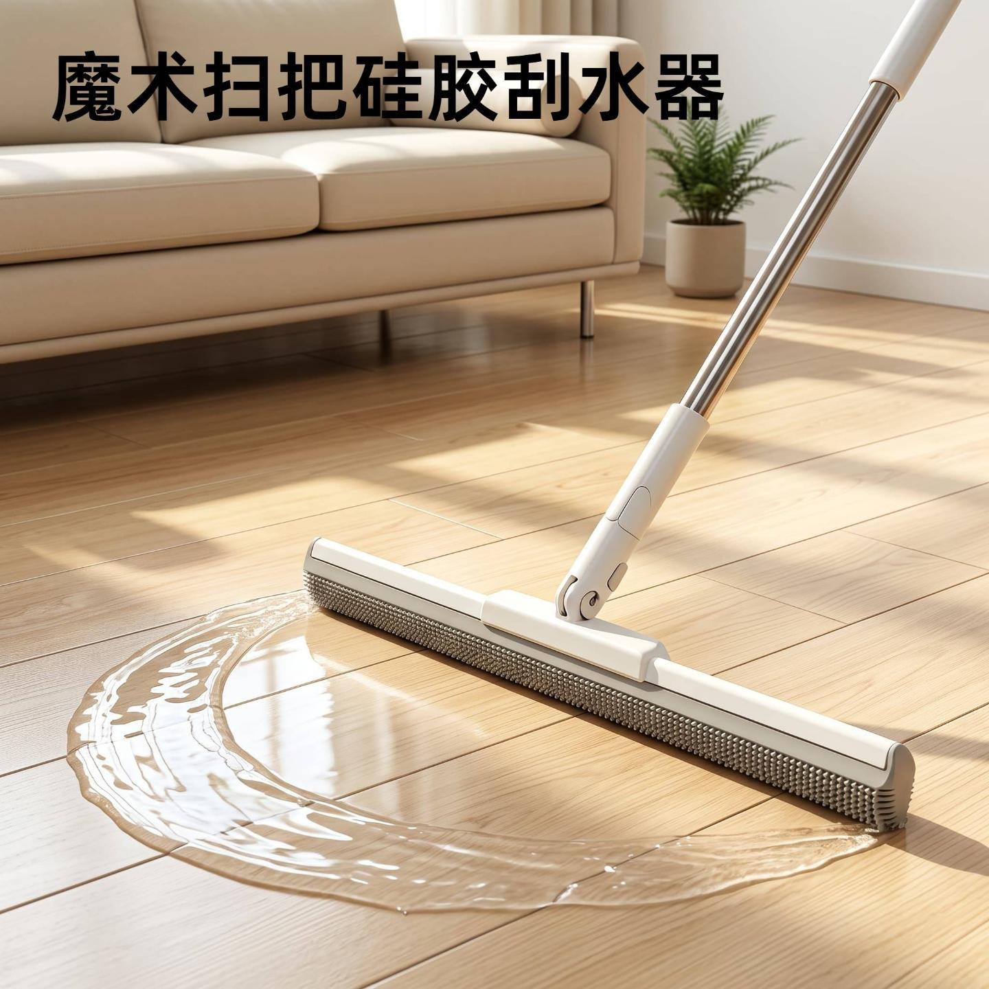 魔术扫把硅胶刮水器保洁专用图片