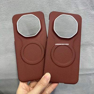 pura80火星碳纤维纹磁吸超薄壳