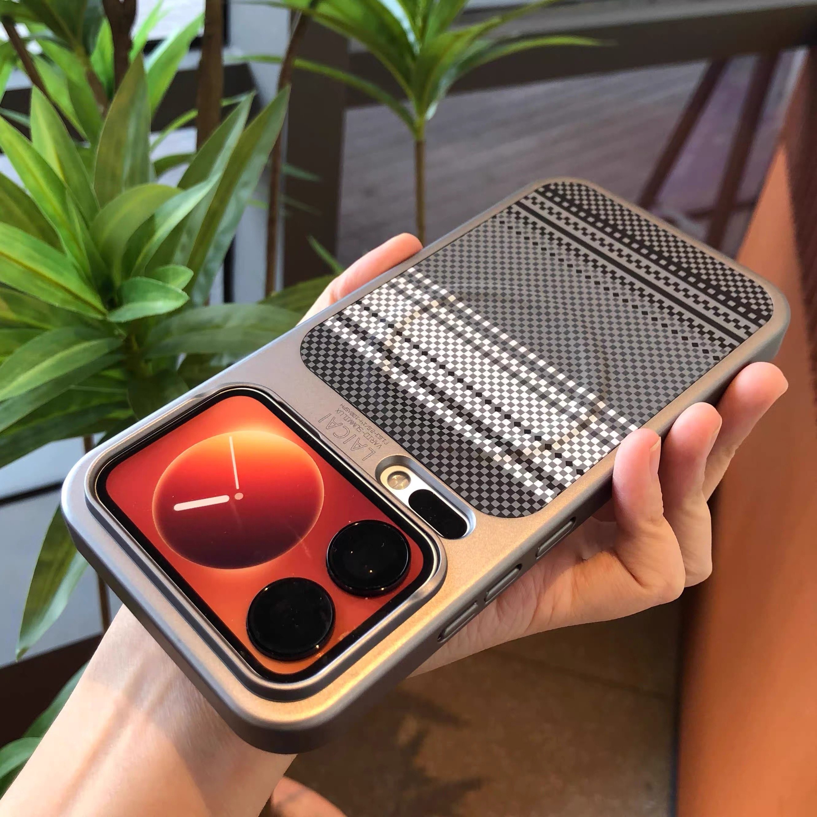 适用小米17promax手机壳新款磁吸凯夫拉纹时尚高端xm17简约商务保护套磨砂全包超薄防摔17pro直边素皮硬男