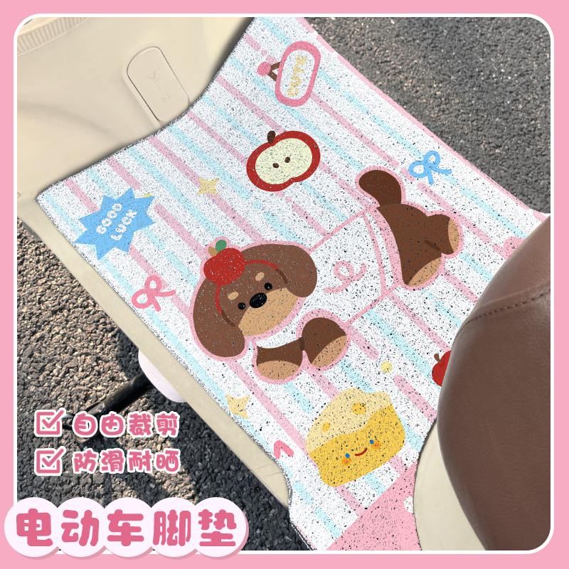 丝圈脚垫电动车脚垫加厚耐磨