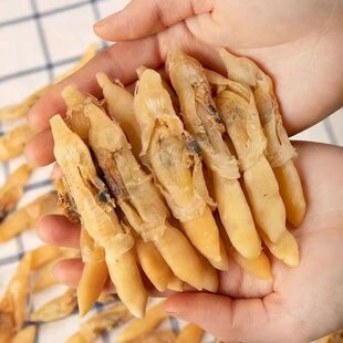 500g大蛏干干货竹节蛏海蛏子海鲜鲜活蛏干净无沙