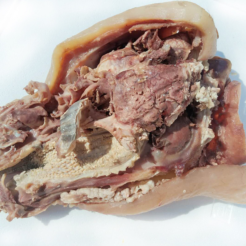 【牛脸肉七斤】原味带皮牛头肉新鲜牛杂熟牛脸牛头肉全熟包邮