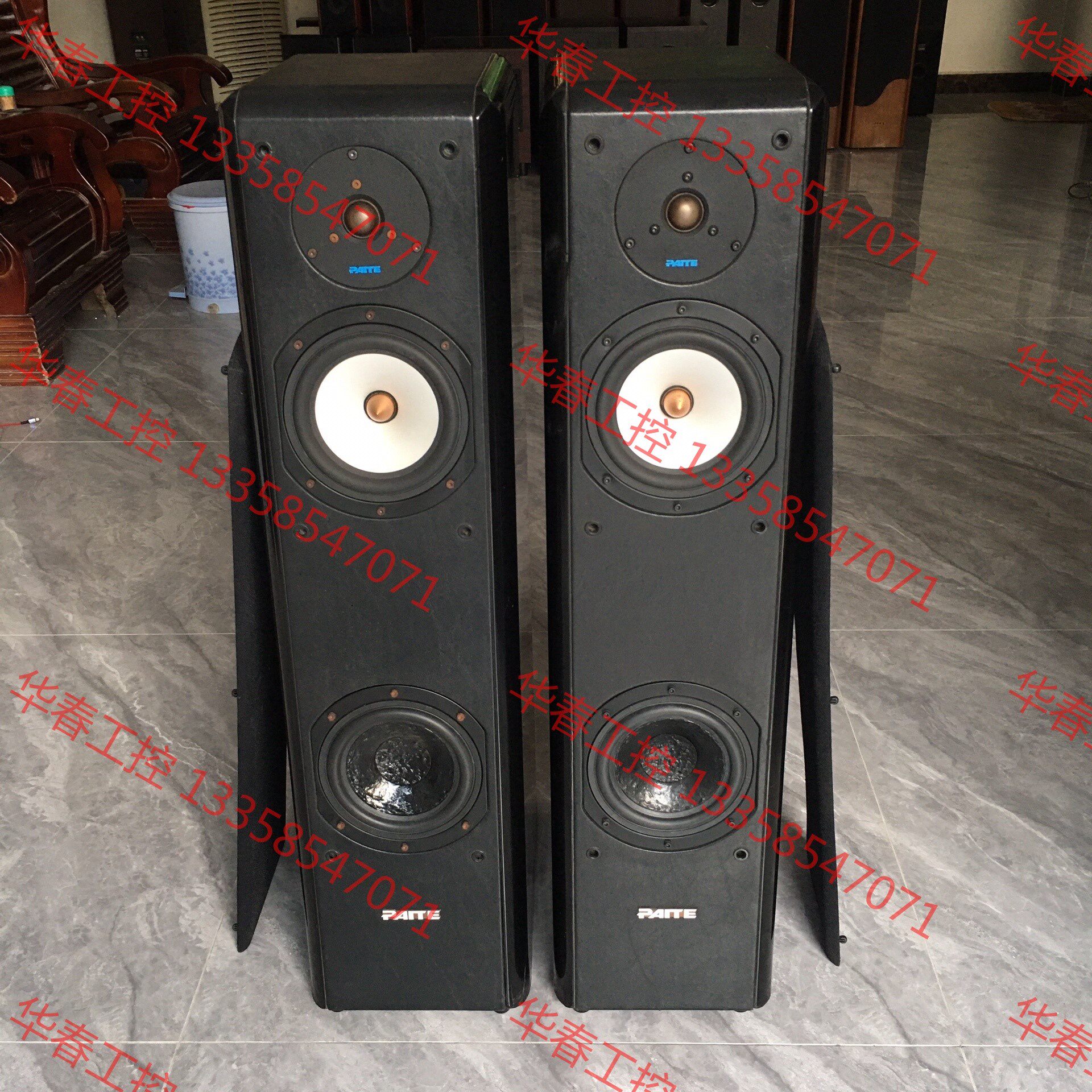 议价 美国paite/派特双6.5寸发烧落地音箱      出一对