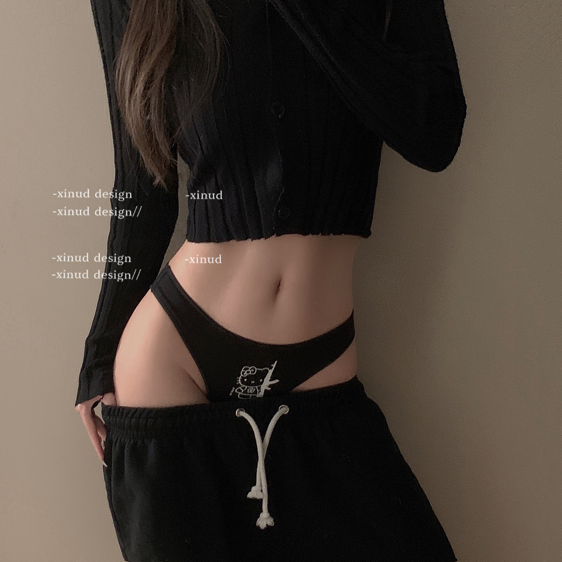 「LA」YuKi·KT | MIMI系列*辣妹猫咪甜美性感运动风低腰女士内裤