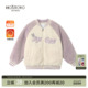 上衣 洋气中大童冬装 皇室童缘女童棉服加厚棒球服外套冬季 新款