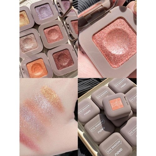 键盘指尖酷潮眼影单色眼影盘网红珠光不晕染不脱妆防水大地色