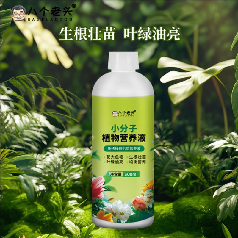 小分子植物营养液强力促根膨果生根壮苗专用免稀释绿植花卉叶面肥