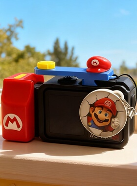 大疆DJI action4/5pro适配原厂兔笼快拆街拍辅助手柄磁吸款三色灯