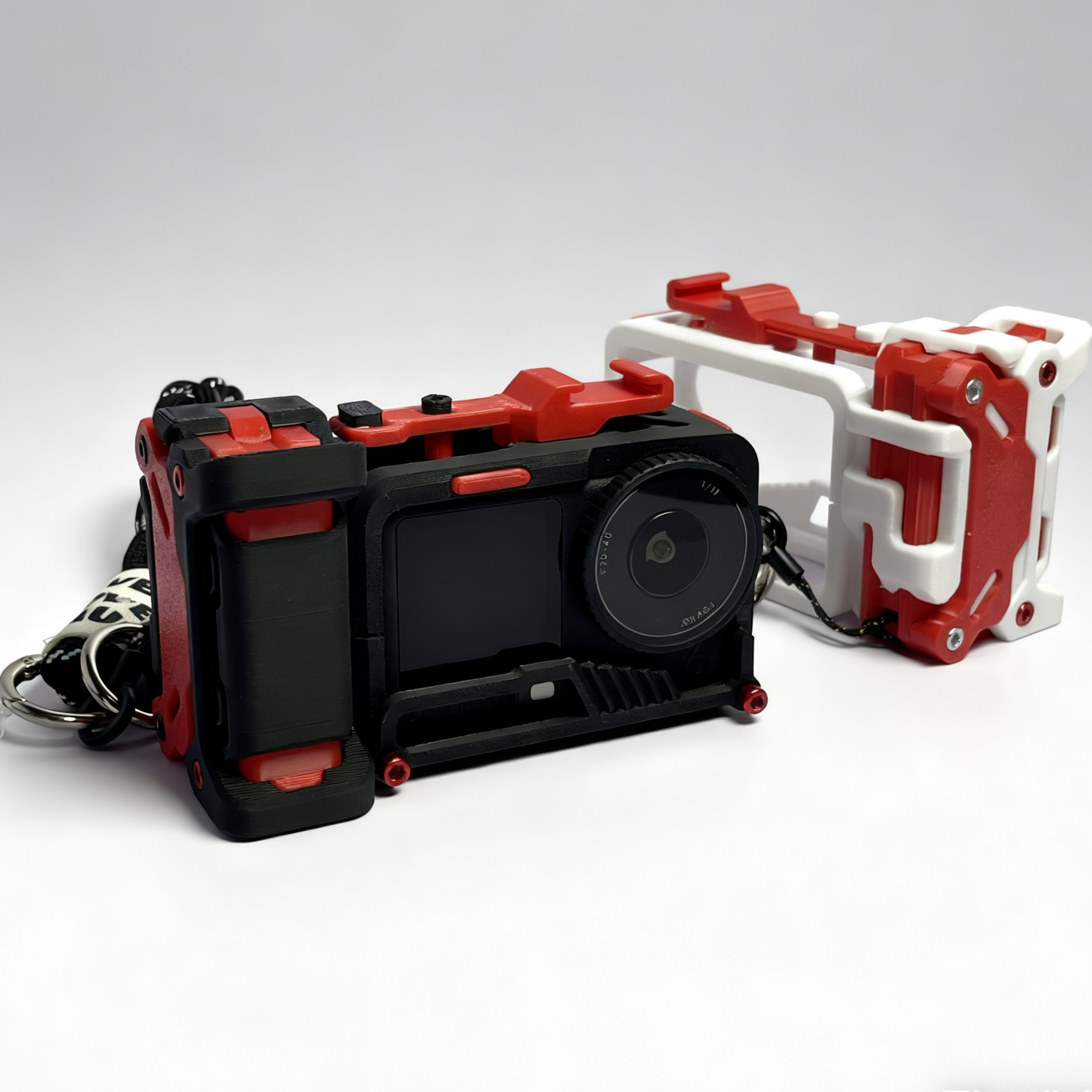 适配大疆Action6兔笼保护套/街拍手柄/运动相机防摔配件/摄影扩展