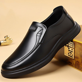 子钓鱼工地防水鞋 仿真牛皮鞋 低帮短筒防滑厨房厨师工作鞋 雨鞋 男士