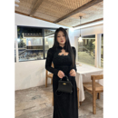 设计蕾丝长袖 国风新中式 连衣裙显瘦旗袍 玉笙烟 大小姐微胖大码