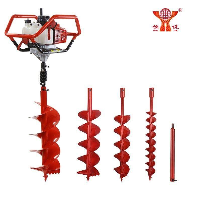 HY-GD680-LK-81068CC二冲程大功率单双人互换操作地钻挖坑机