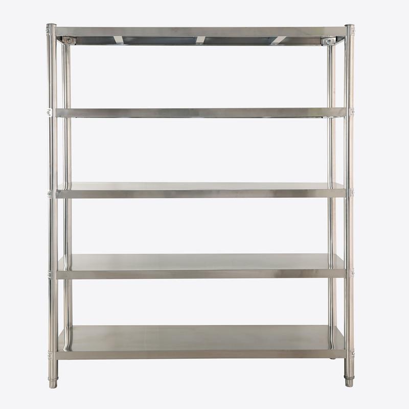 四层货架不锈钢多层厨房收纳置物架四层货架仓储置物架商用