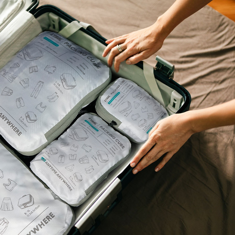TRAVEL STORAGE BAG COMPRESSION STORAGE BAG DIRTY CLOTHES BAG CLOTHES FOR BUSINESS TRIPS PORTABLE CLOTHES UNDERWEAR LUGGAGE DOWN JACKET CLASSIFICATION
