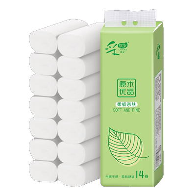 14卷无芯卷纸实惠装卫生纸