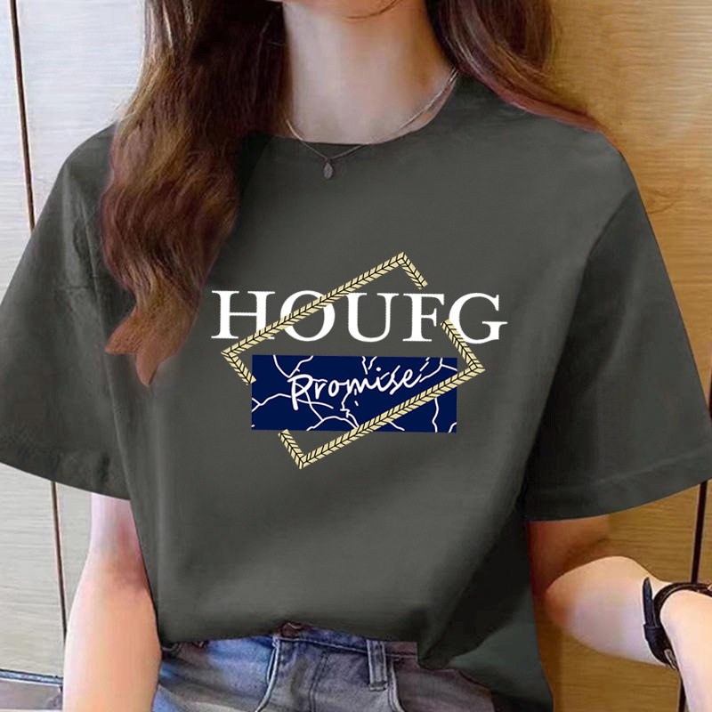 2025新款纯棉短袖t恤男女同款夏季正肩半袖体恤百搭宽松上衣