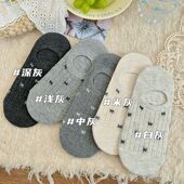 防滑不掉跟硅胶隐形透气2025新款 蝴蝶结袜子女船袜夏季 薄款 ins潮