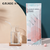 嫚熙一次性吸管30支独立包装 孕妇产后月子饮料儿童宝宝可弯曲吸管