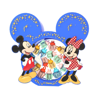 迪士尼乳牙收纳盒女孩儿童牙齿收藏男孩换牙纪念盒diy牙齿收纳盒