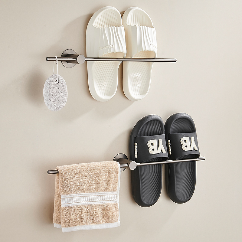 极简轻奢打孔/免钉双用安装