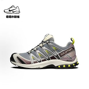 SALOMON萨洛蒙户外徒步登山鞋男女运动鞋系带沙场灰 412322