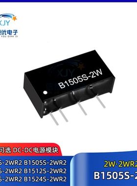 B1505S-2WR2  DC-DC电源模块B1503S/B1509/B1512/B1515/B1524S-2W