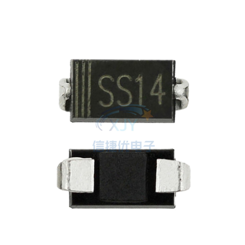 贴片肖特基二极管SS12/14/16/18/110/120 1N5819/5817 SMA DO-214
