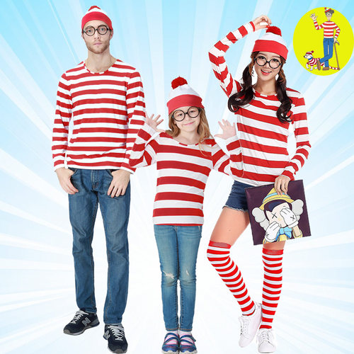 儿童节亲子装s聪明沃里演出服