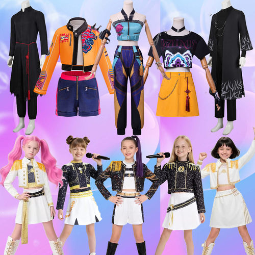 悦美凯诗猎魔女团COS服演出服
