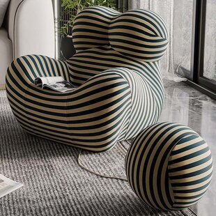 妈妈的怀抱沙发椅现代客厅设计师休闲椅子定型棉卧室懒人舒适躺椅