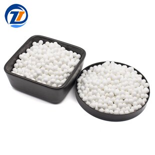 氧化铝填料球白色高铝陶瓷研磨球高铝蓄热球惰性瓷球耐高温