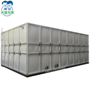 装配式smc玻璃钢水箱承压储水设备组合式拼装玻璃钢水箱