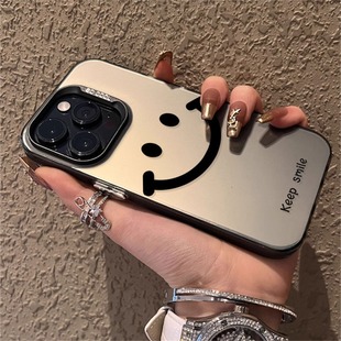 彩银笑脸适用于华为mate60pro手机壳新款 镭射im mate40pro手机套60全包mate50动漫卡通防摔mate30高级磨砂