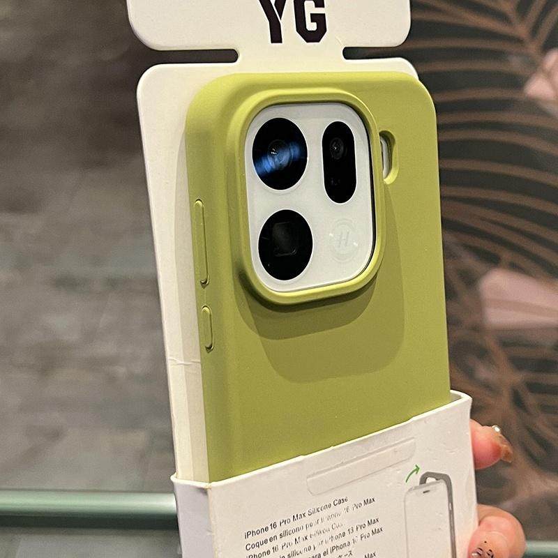 ins风豆蔻绿适用oppo手机壳新款findx9pro液态硅胶x8s+耐脏x7ultra防摔reno14软糯一加15纯色oneplusace5软壳