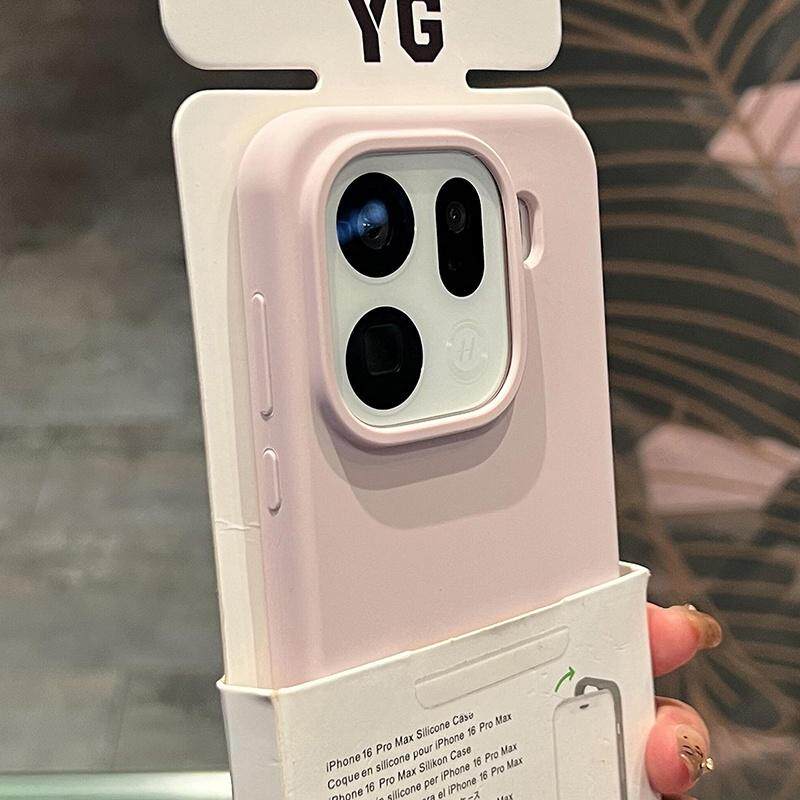 ins风灰粉色适用oppo手机壳新款findx9pro液态硅胶x8s+耐脏x7ultra防摔reno14软糯一加15纯色oneplusace5软壳