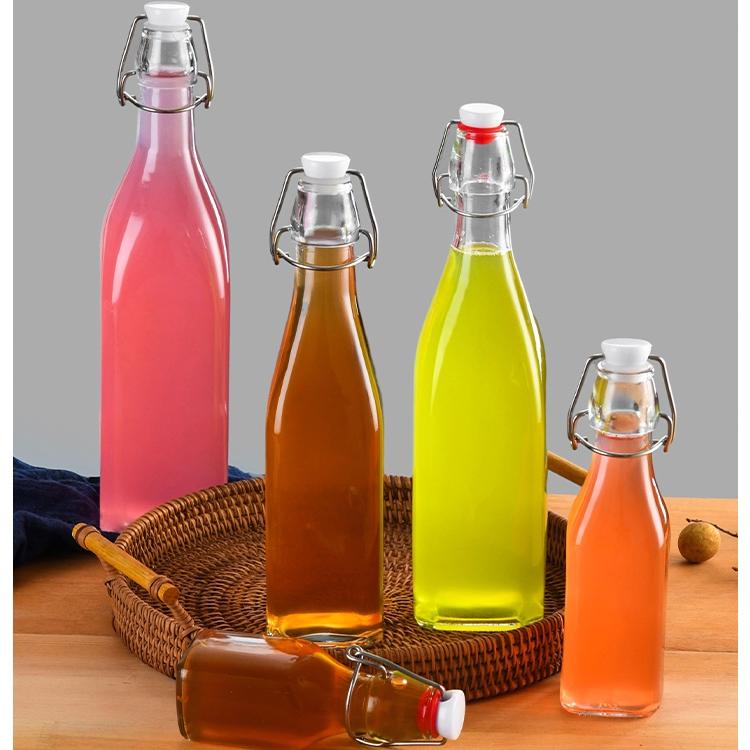玻璃瓶密封瓶食品级家用厨房芝麻油茶油麻油空瓶大容量香油专用壶
