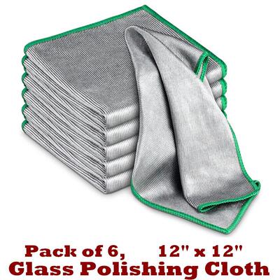 Glass Polishing Cloth Miracle Microfiber Cleaning Rags